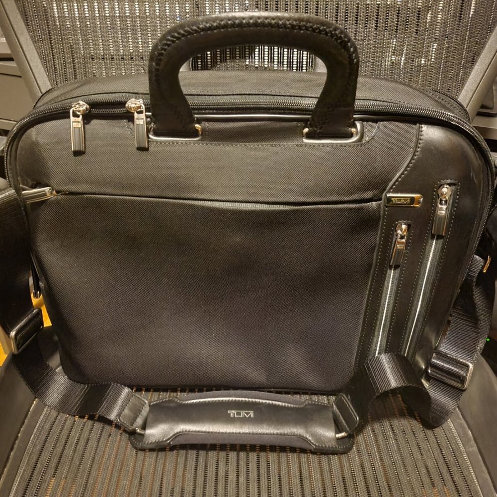 Tumi T-Pass Kennedy Deluxe Brief Laptop Bag